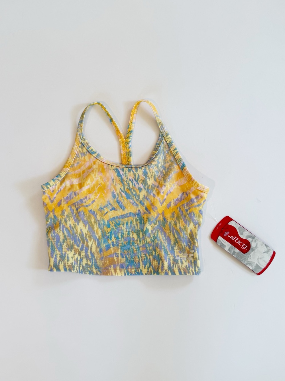 NWT BCG Girls’ Longline Printed Sports Bra